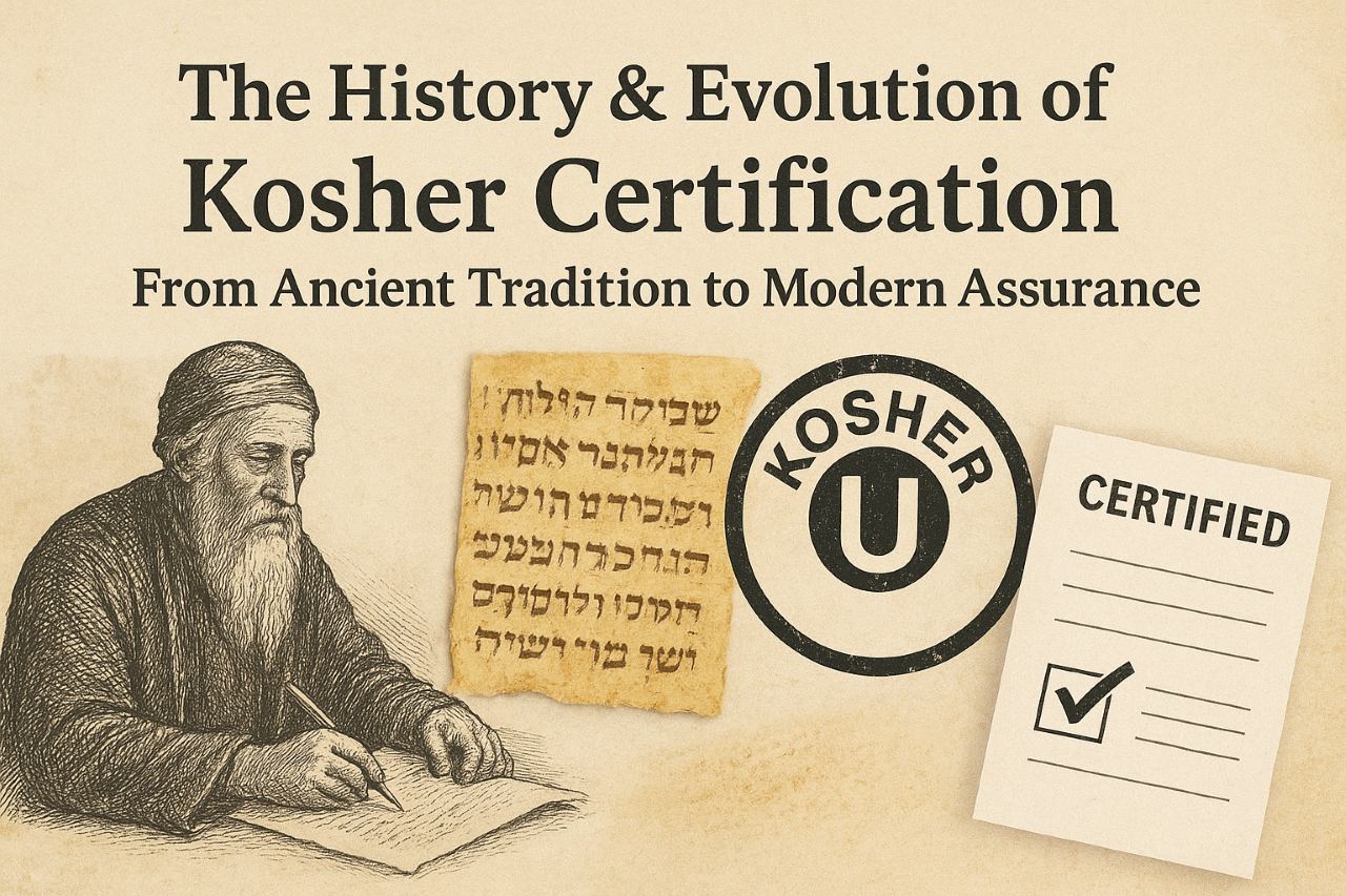 The History & Evolution of Kosher Certification: From Ancient Tradition to Modern Assurance