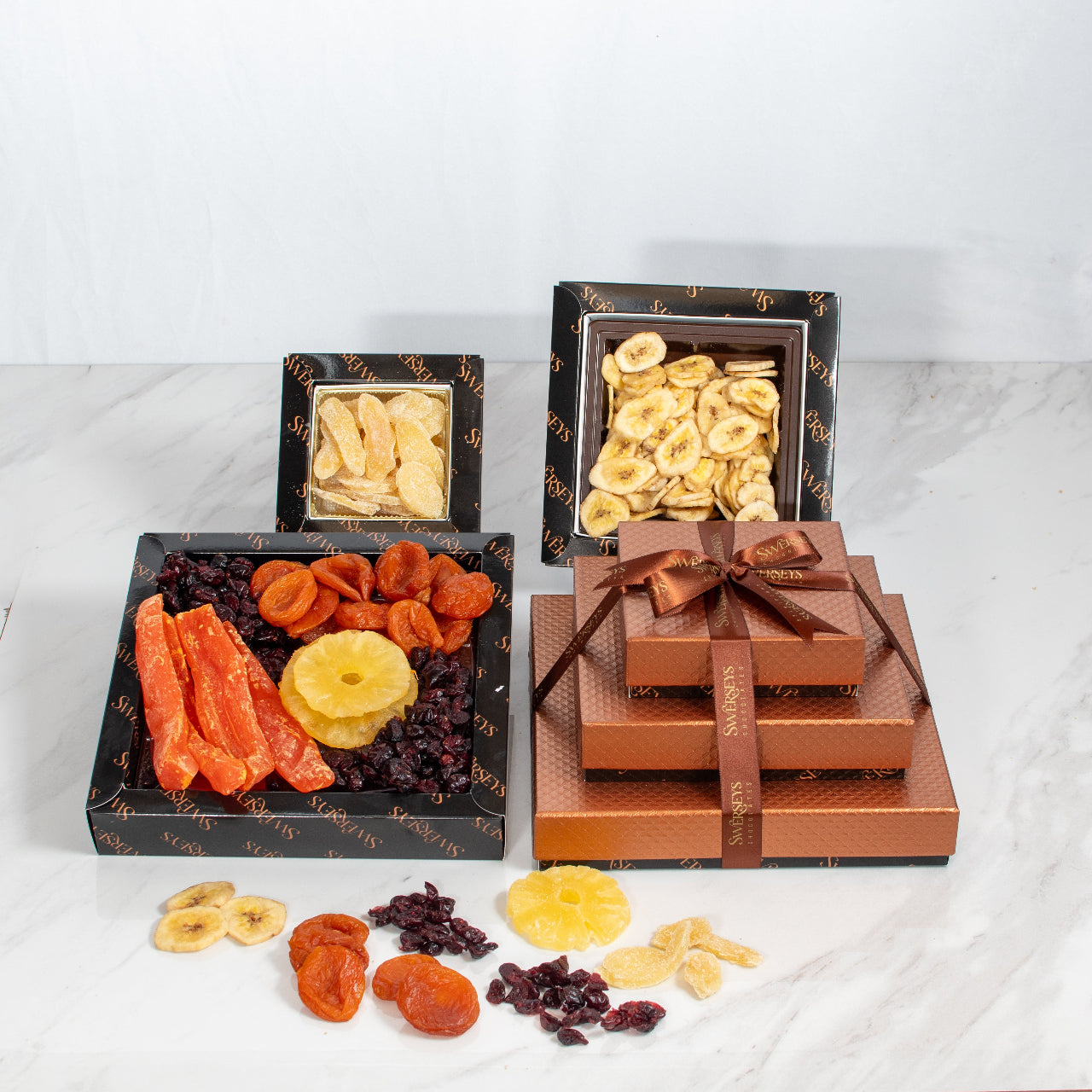 3 Tier Gourmet Dried Fruit Reserve Collection