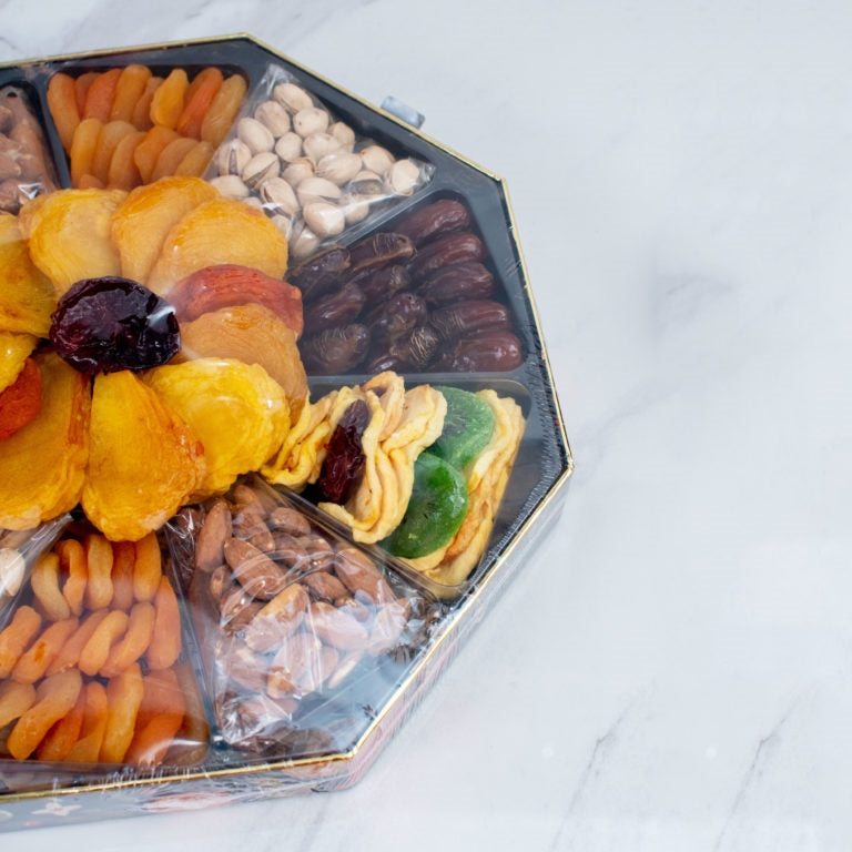 Delightful Assorted Dried Fruit & Nut Gift Tray 2