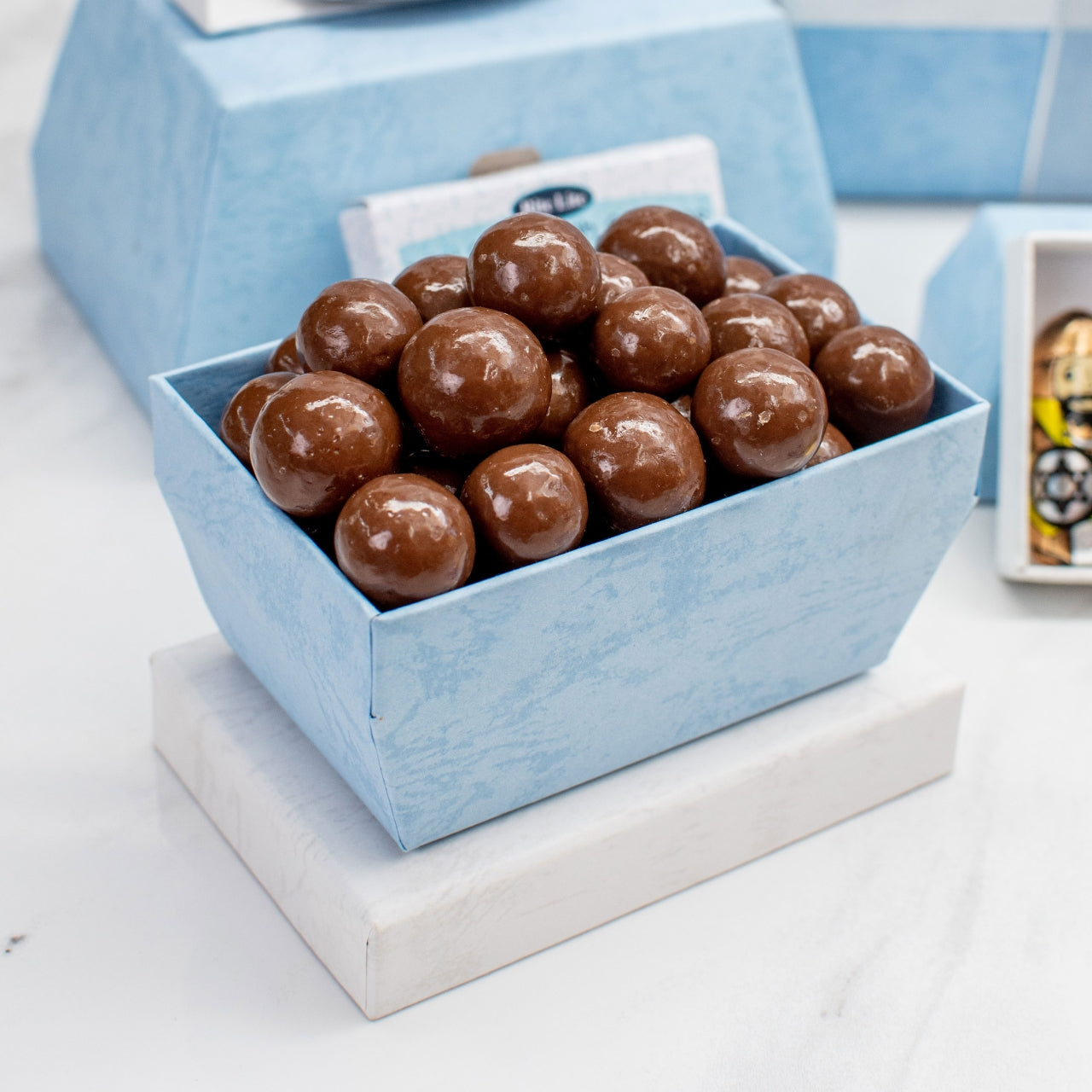 Hanukkah Gourmet Chocolate Snack Gift Tower 4