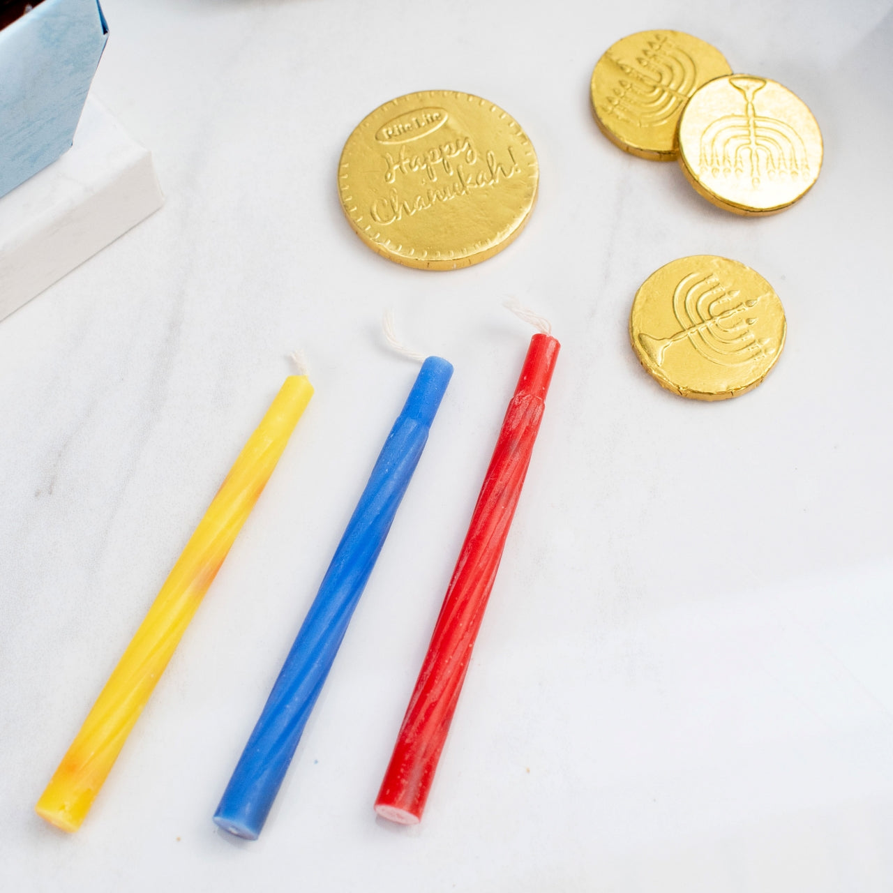 Hanukkah Gourmet Chocolate Snack Gift Tower 6