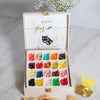 Purim Jelly Beans with Hamantaschen Keepsake Wood Gift Box