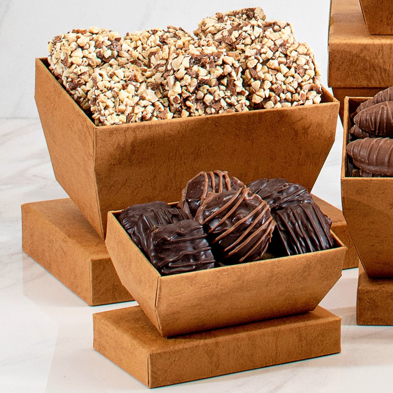 Swerseys Deluxe 5-Tier Brown Chocolate Gift Tower 2