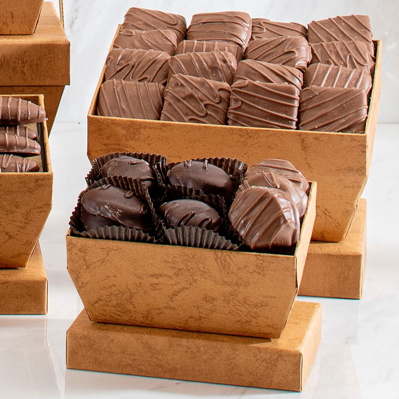 Swerseys Deluxe 5-Tier Brown Chocolate Gift Tower 4