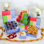 Swerseys Exquisite Gourmet Purim Shalach Monot Gift Box Tower