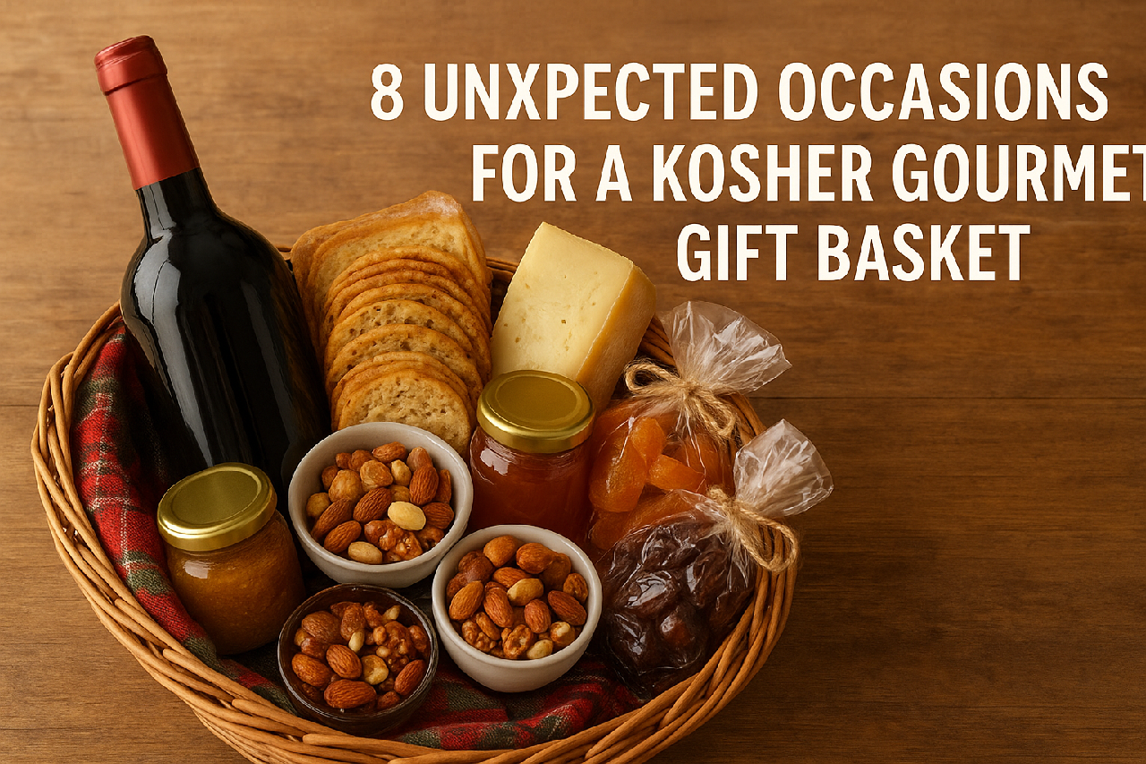 Beyond the Holidays: 8 Unexpected Occasions for a Kosher Gourmet Gift Basket
