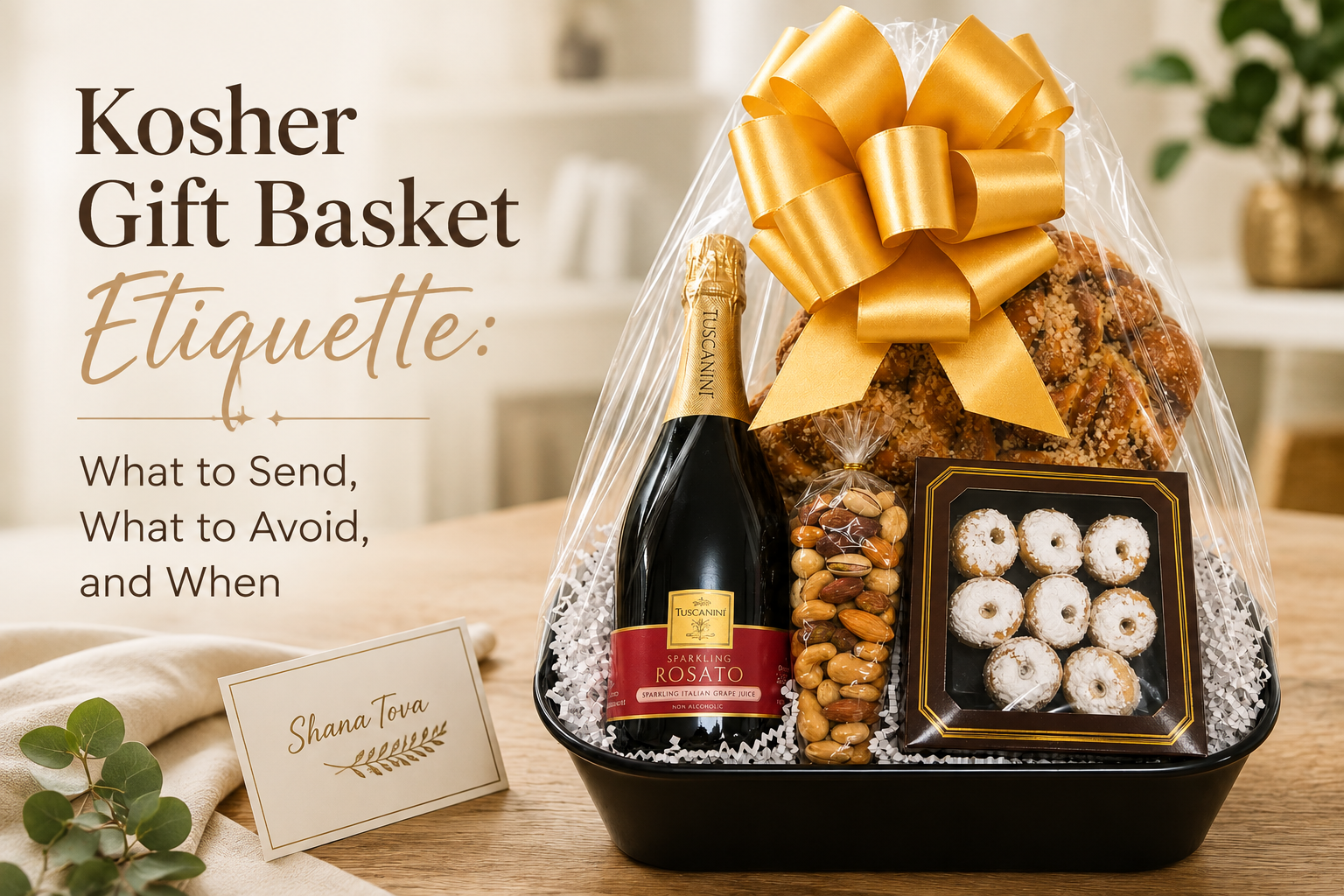 Kosher Gift Basket Etiquette: What to Send, What to Avoid, and When