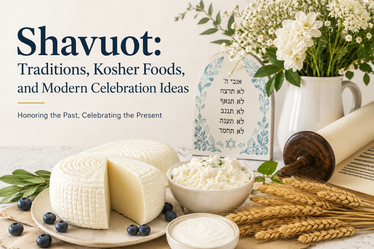Shavuot: Traditions, Kosher Foods, and Modern Celebration Ideas