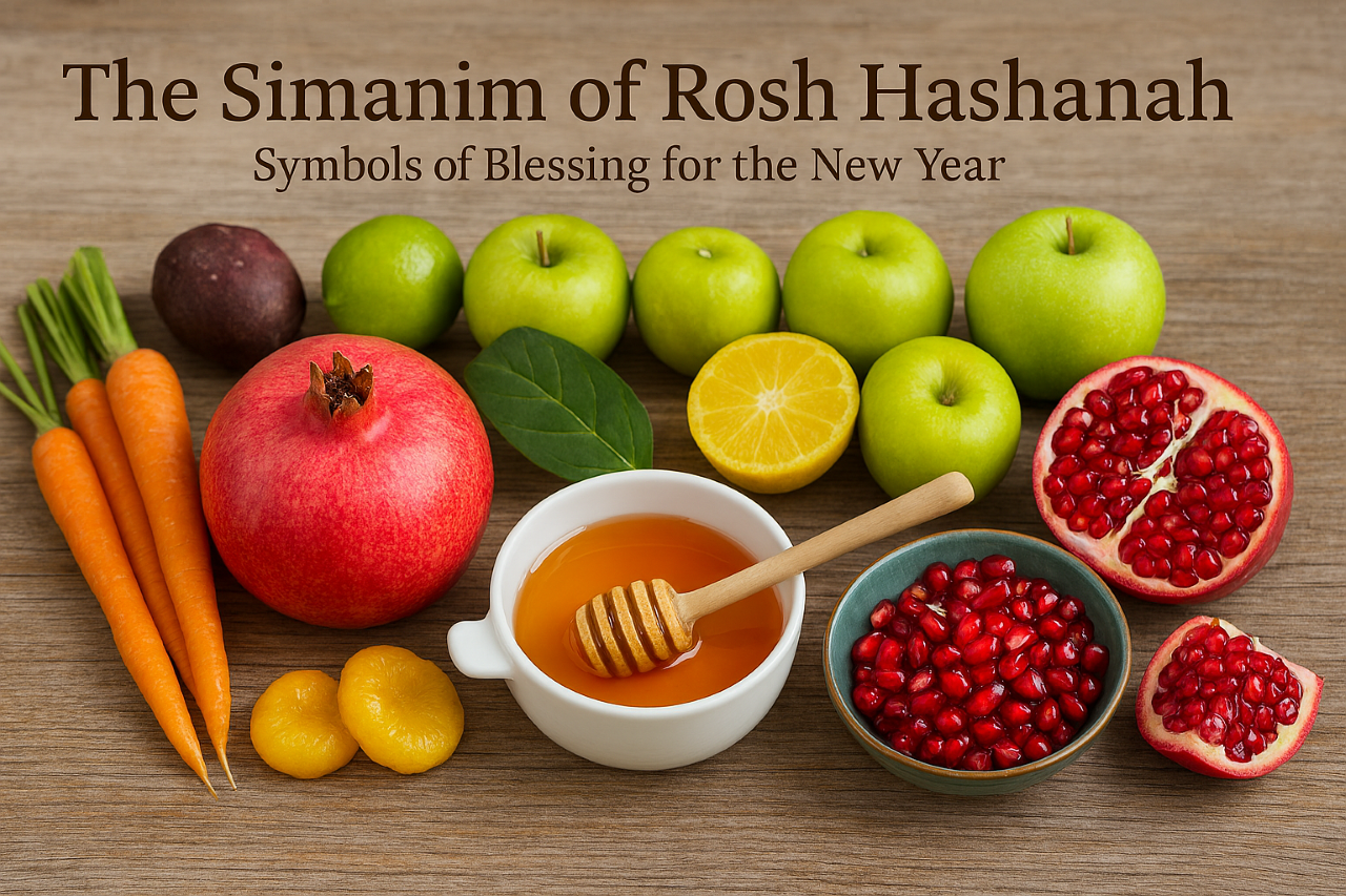 The Simanim of Rosh Hashanah: Symbols of Blessing for the New Year