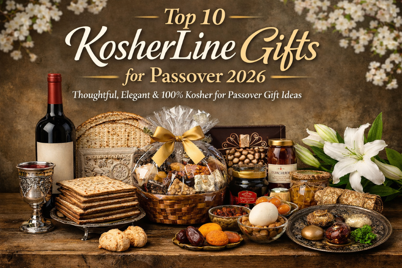Top 10 Kosherline Gifts for Passover 2026