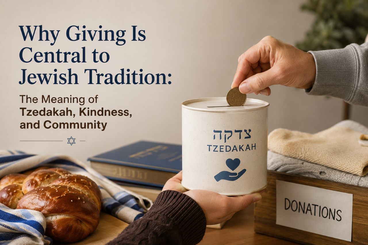 Why Giving Is Central to Jewish Tradition: The Meaning of Tzedakah, Kindness, and Community