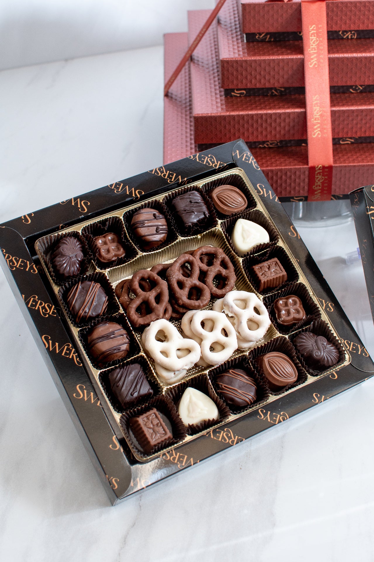 3 Tier Executive Indulgence Kosher Chocolate Gift Tower 5