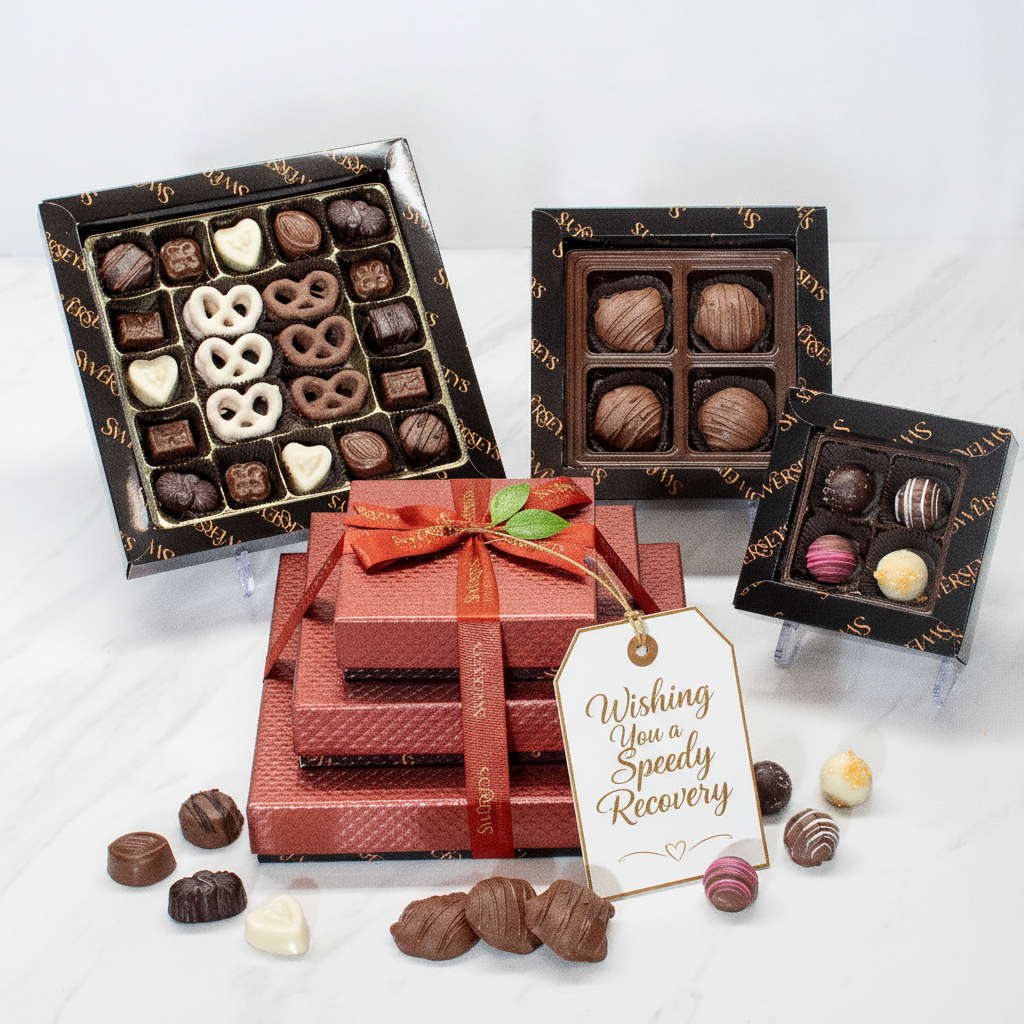 3 Tier Executive Indulgence Kosher Chocolate Gift Tower 2