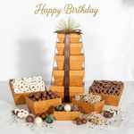 5 Tier Luxe Artisan Selection of Kosher Chocolate Birthday Gift