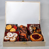 Assorted Gourmet Baked Goods Wooden Gift Box