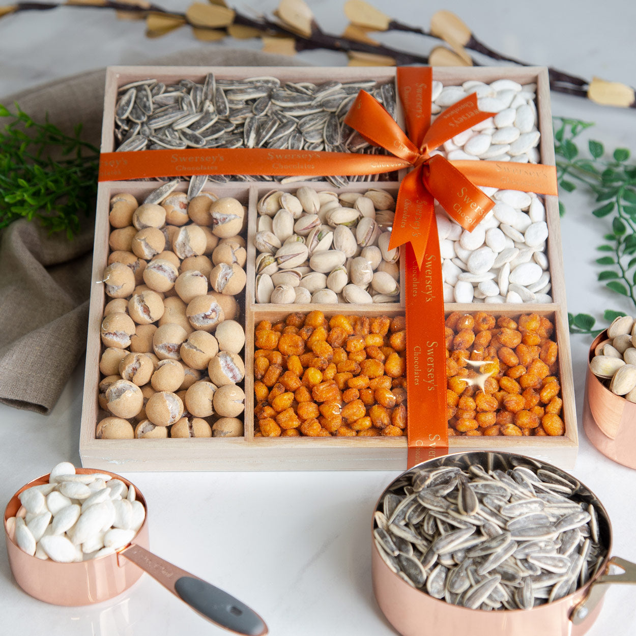 Assorted Nut & Seed Gourmet Gift Tray 3