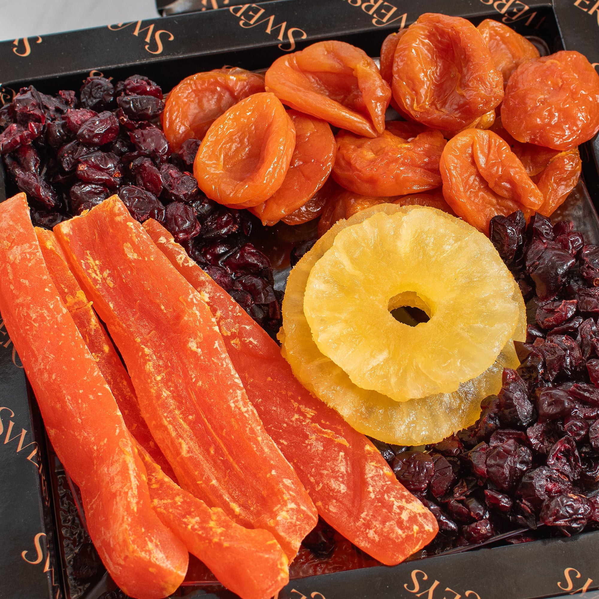 6 Tier Prestige Collection of Chocolate and Dried Fruit Platter Gift