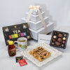 “Get Well Soon Tea & Chocolate Gift Tower”
