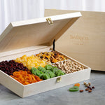 Designer Nut and Dried Frui Wooden Gift Box