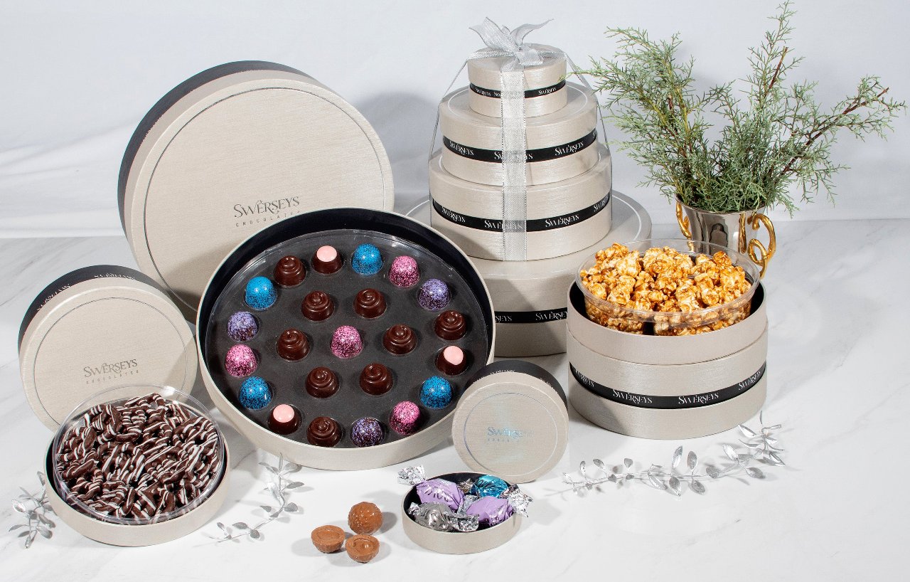 Elite 4 Tier Assorted Truffles & Treats Gift Collection