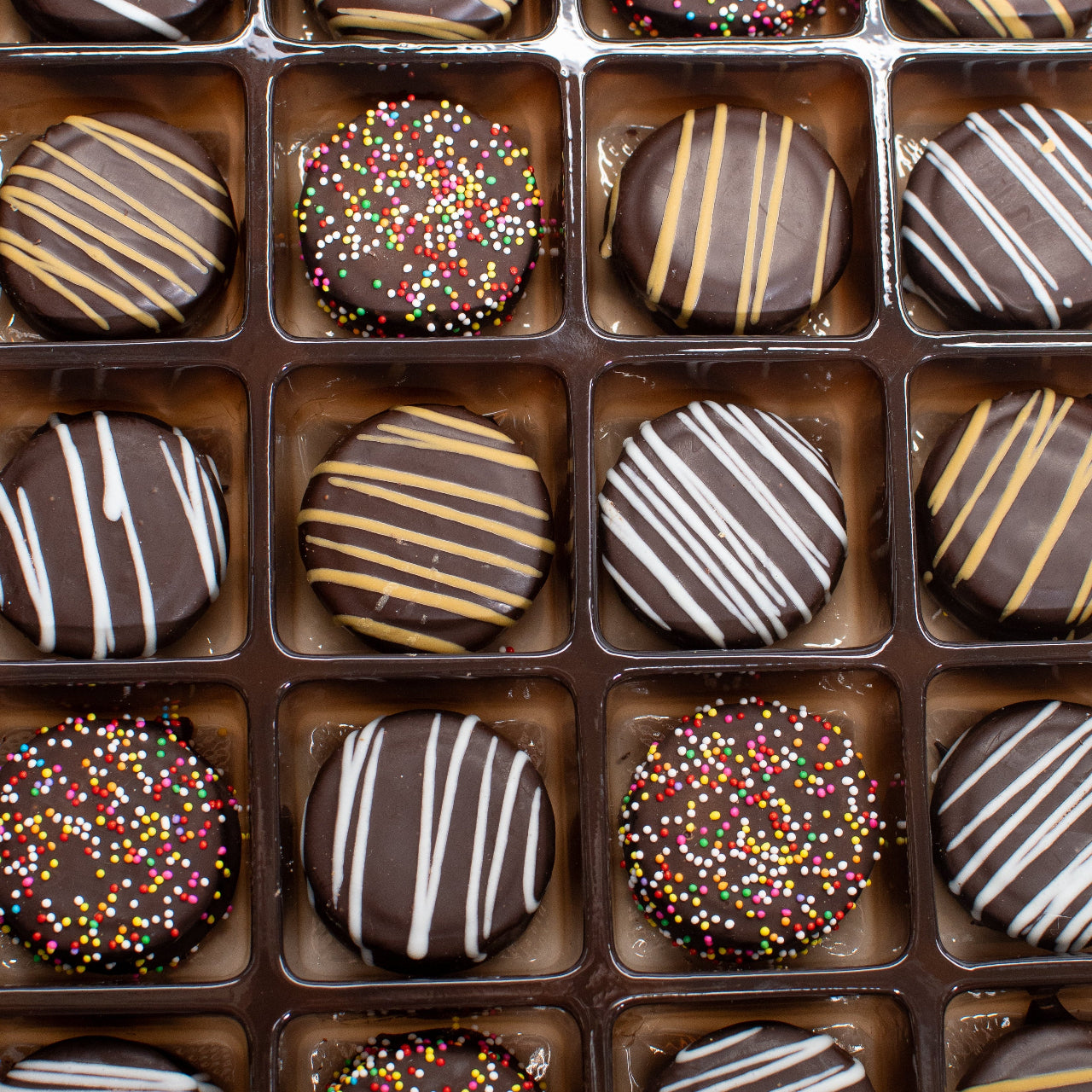 Grand Mishloach Manot Chocolate Double Fudge Cookies Gift Box 5