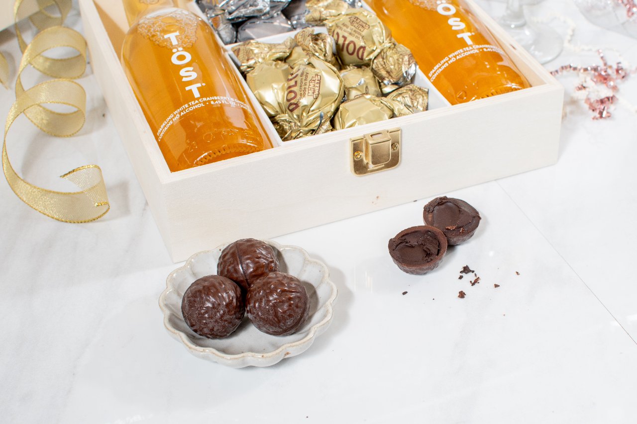 Hanukkah Gourmet Chocolate Cookies Keepsake Gift Box