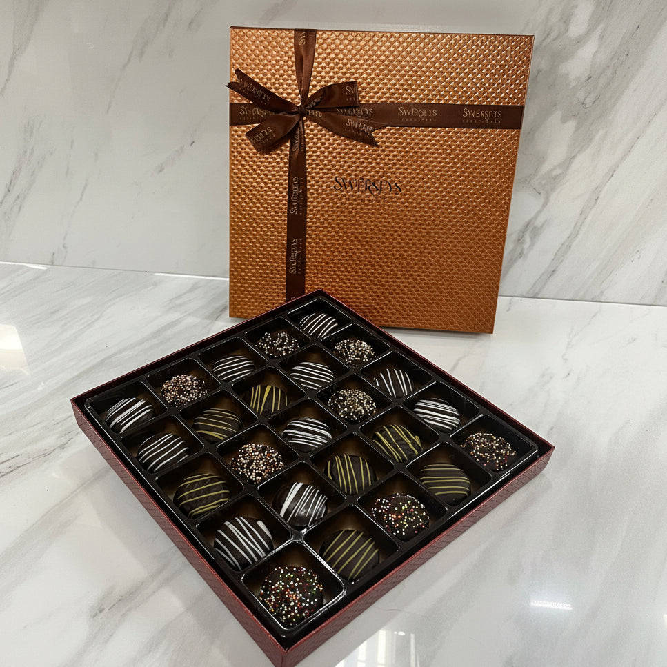 Gift Box of Chocolate Double Fudge cookies