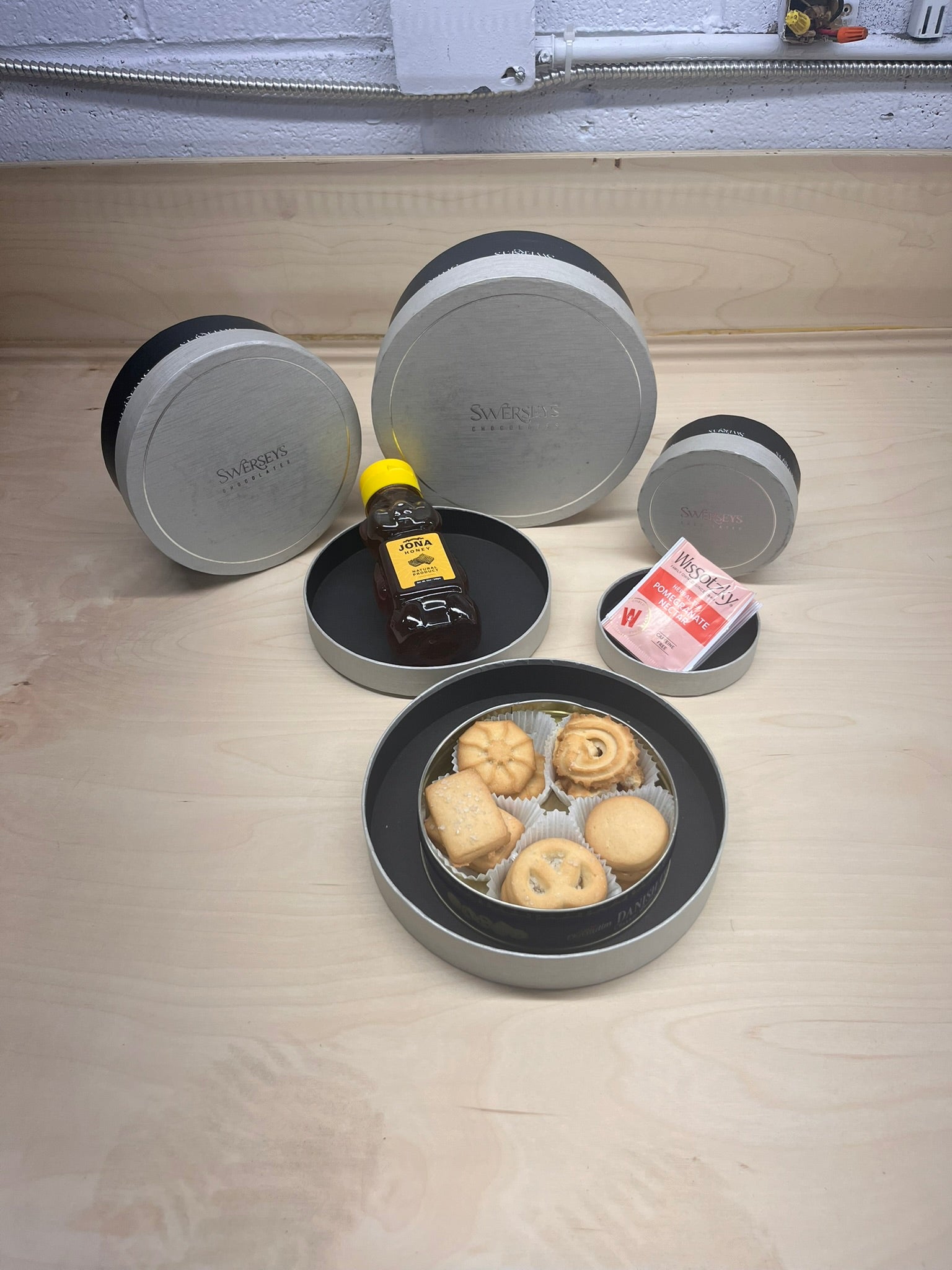 Rosh Hashana Honey and Cookies tower