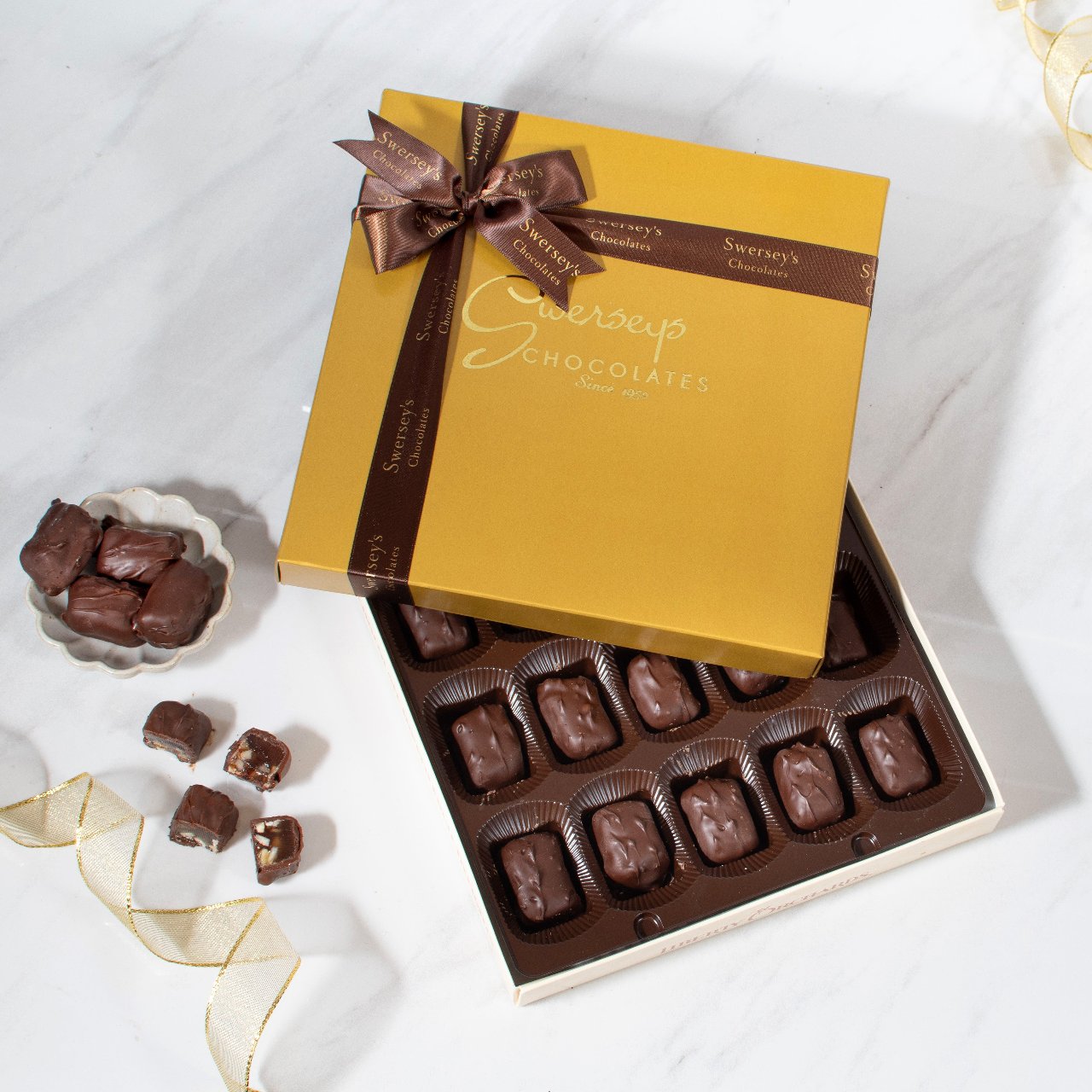 Luxe Chocolate Dipped Fruit Delights Gift Box