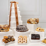 Rosh Hashanah Grand Indulgence Signature White Speckled Gourmet Bakery Tower