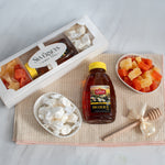 Rosh Hashanah Sweets in Box with Honey