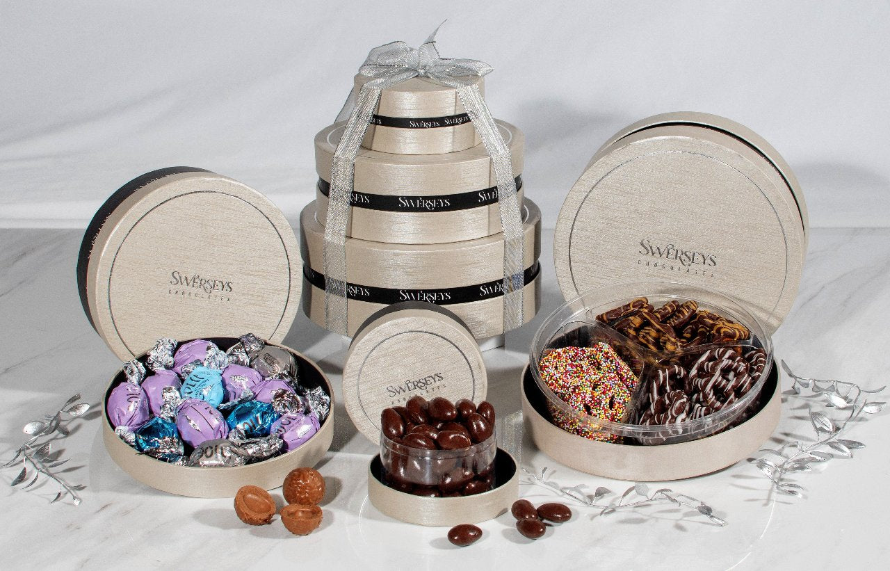 Supreme Delight 3 Tier Truffles & Treats Gift Box