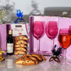 Swerseys Purim Biscotti & French Wine Gift Box