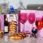 Swerseys Purim Biscotti & French Wine Gift Box