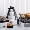 Tu Bishvat Delectable Deluxe White Bakery Gift Tower - Swerseys