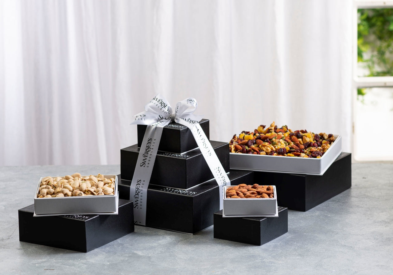 Tu Bishvat Divine Signature Nut and Dried Fruit Gift Tower 