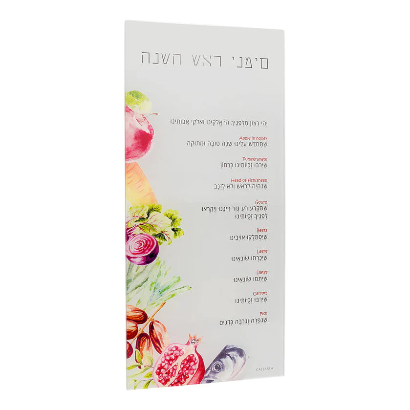 Lucite Simanim Card