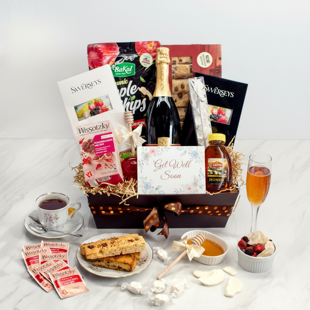 Wishing you Get Well Soon Gift Basket 10