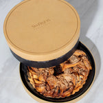 Gourmet Babka Gold Round Gift Box