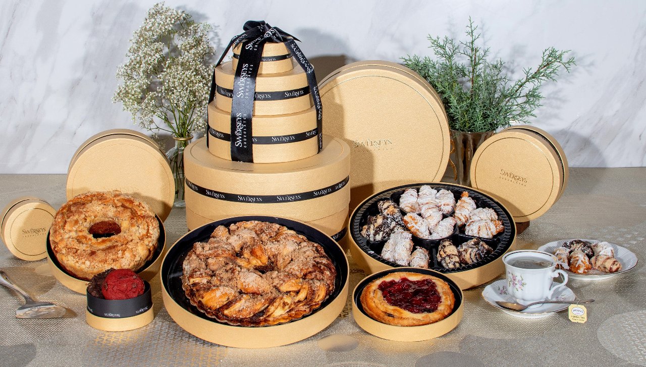 Gourmet Rugelach & Babka Cake 5 Tier Gift Box