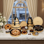 Grand 8 Tier Gold Chocolate & Bakery Gift Tower