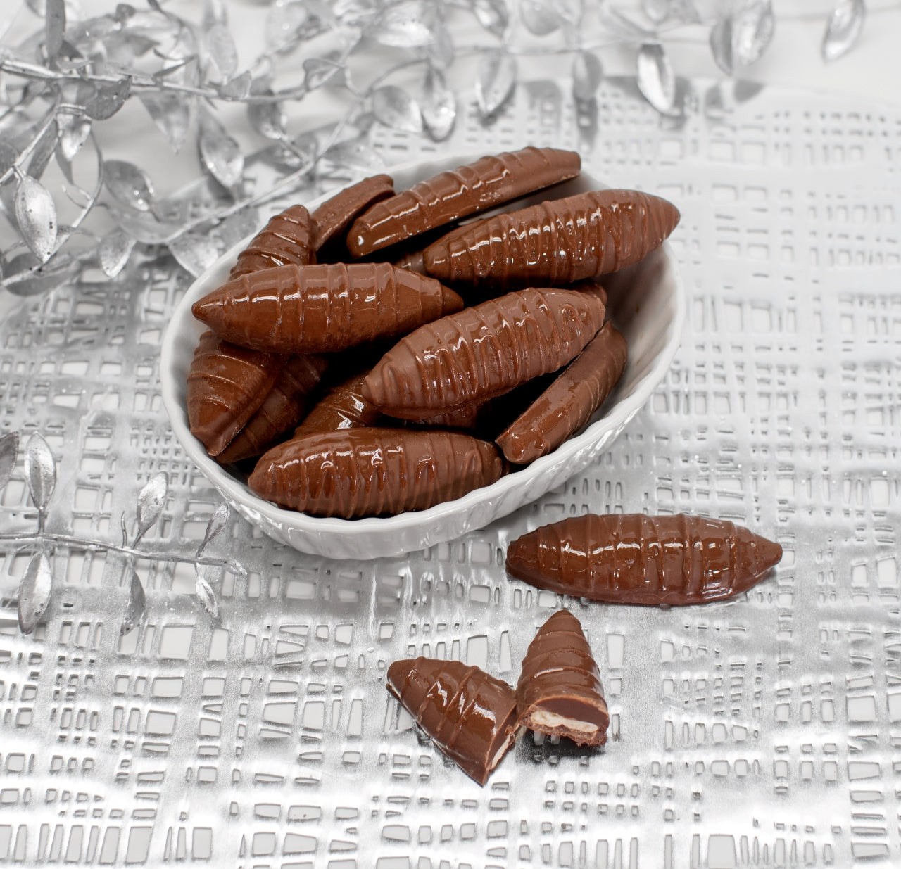Grand Indulgence Red Leather Chocolate Tower 4