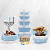 Marvelous Hanukkah Chocolate Snacks & Menorah Gift Tower - Swerseys