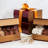 Swerseys Grand Indulgence Signature Red  Leather Chocolate Gift Tower - Swerseys