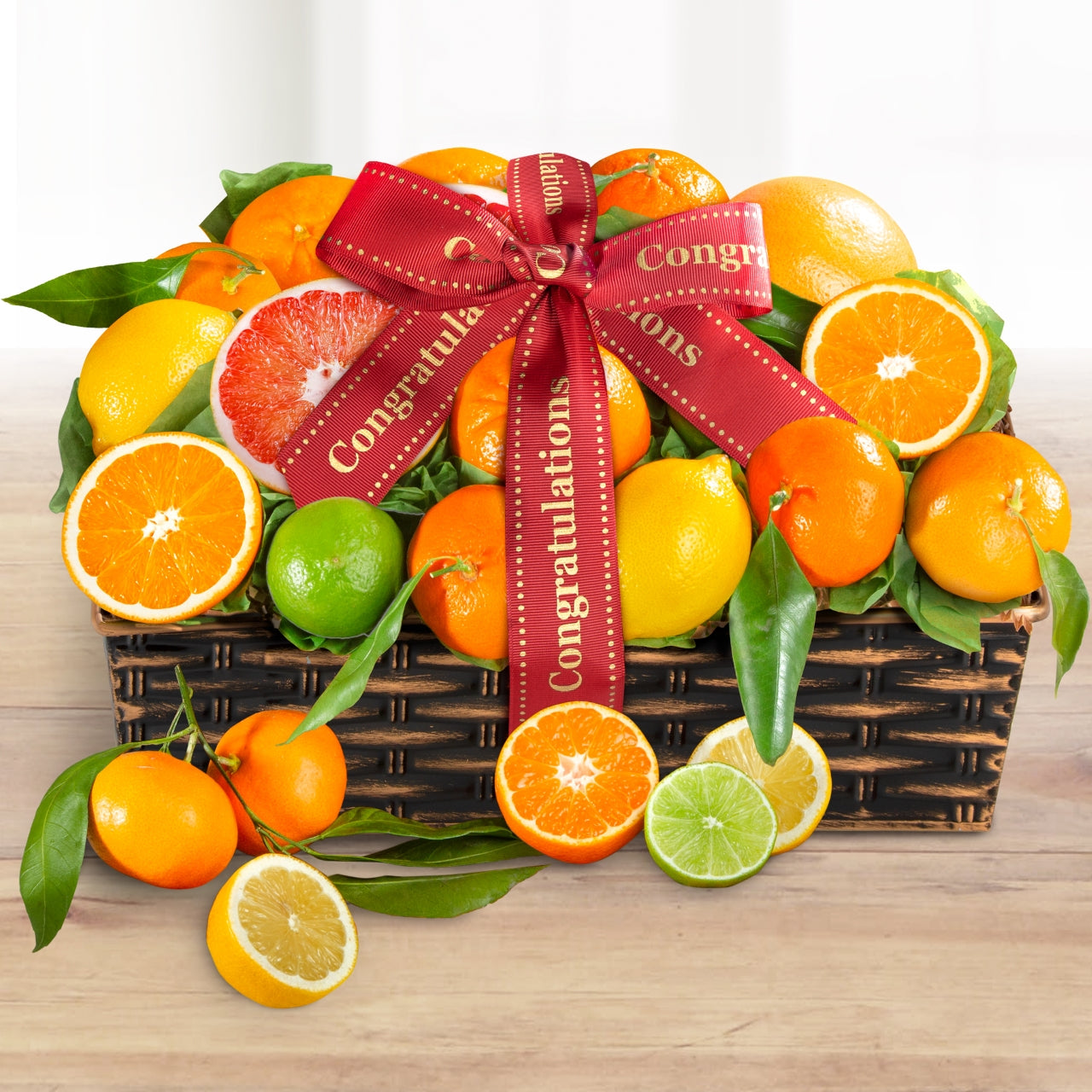 The Citrus Grove Congratulations Gift Basket